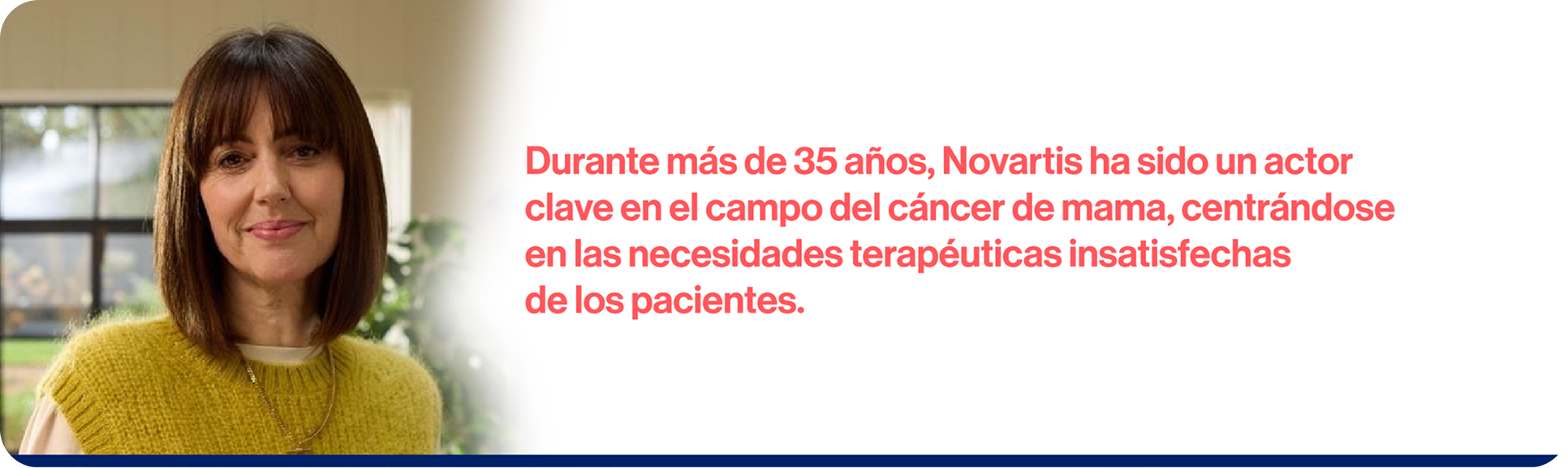 Novartis factor clave en el campo del cáncer de mama Novartis factor clave en el campo del cáncer de mama