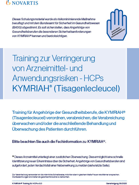 Teaser Kymriah Training für HCPs