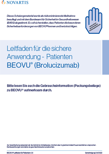 Thumb Beovu Patientenleitfaden