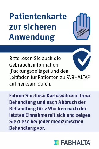 Thumb Patientenkarte Fabhalta