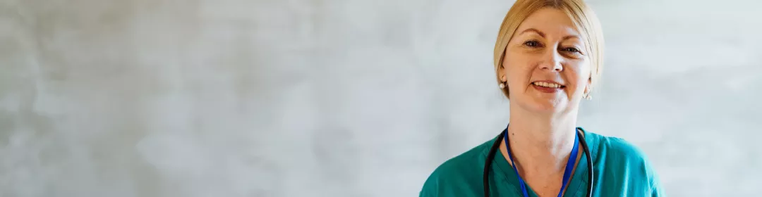 Porträt einer Ärztin