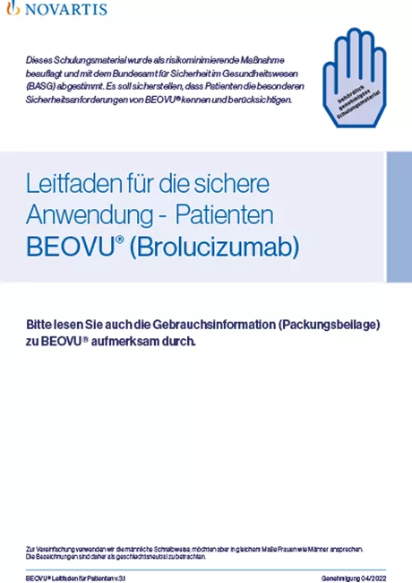 Thumb Beovu Patientenleitfaden