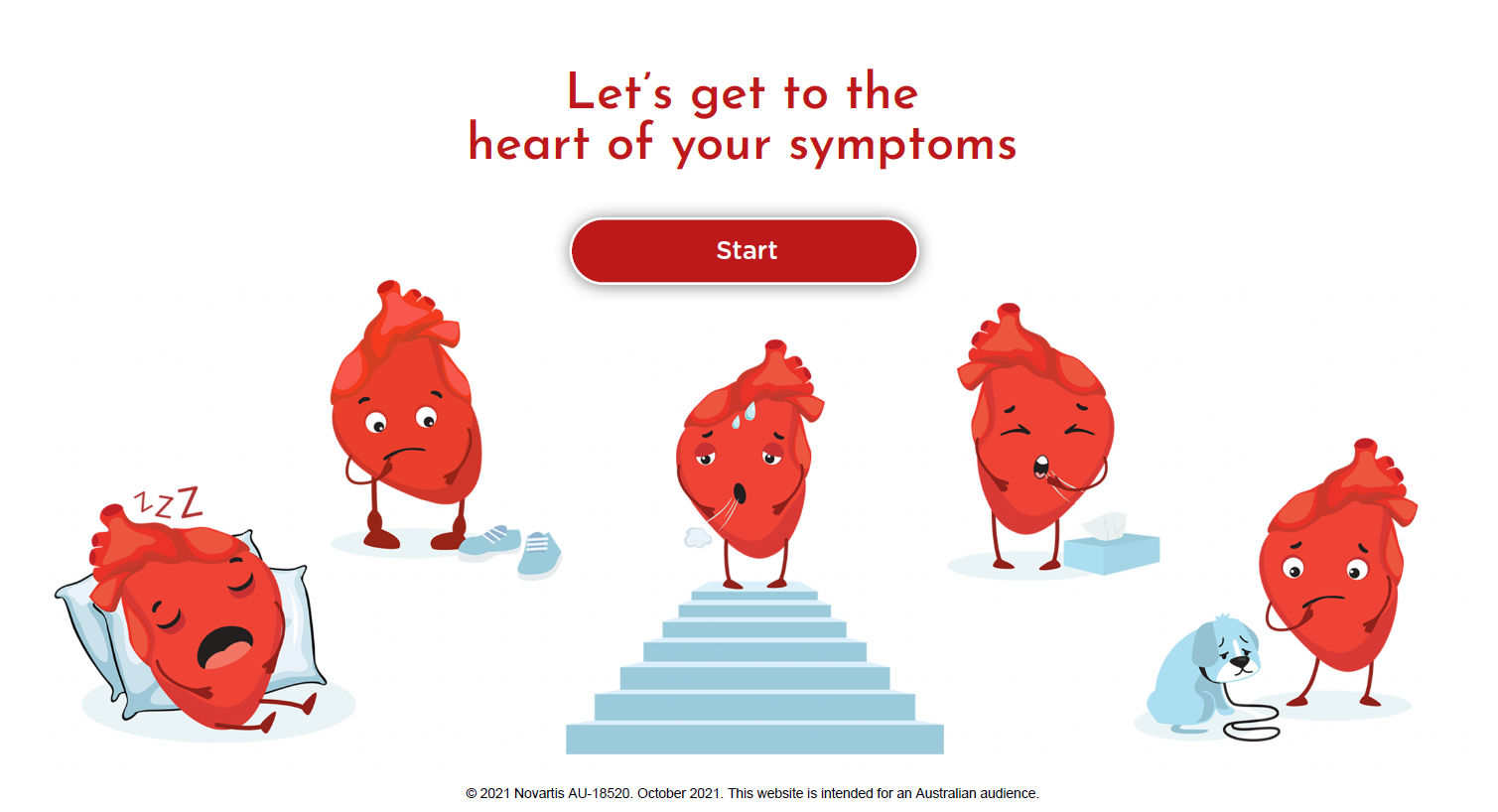 Heart failure symptom quiz