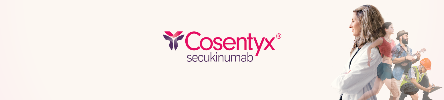 Cosentyx banner Cosentyx Banner