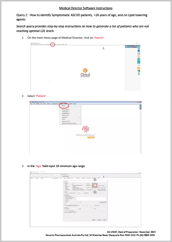 Medical Director Tool