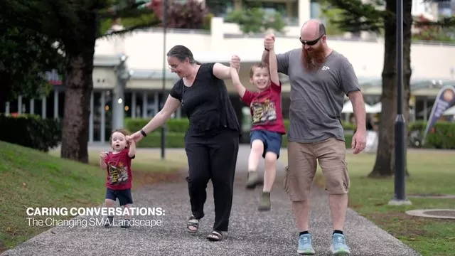 Family affected by SMA