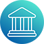 Icon bank blue