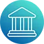Icon bank blue