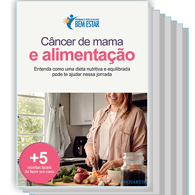 Capa de Câncer de mama e alimentação