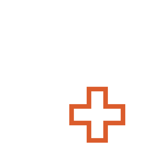 Ícone de prancheta com lista e cruz médica, indicando prontuário ou checklist de saúde.