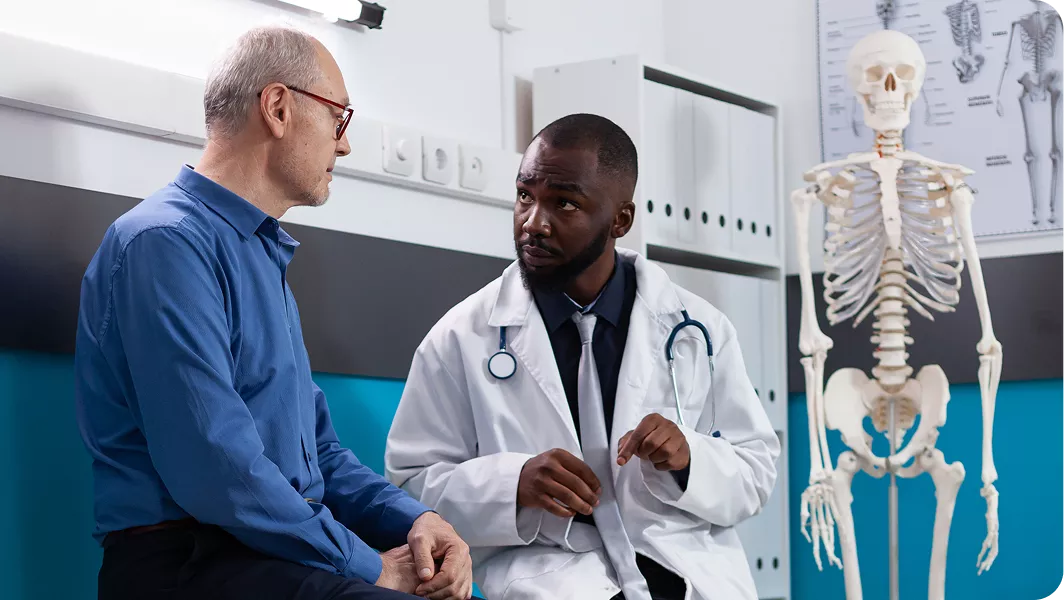 Doctor and patient