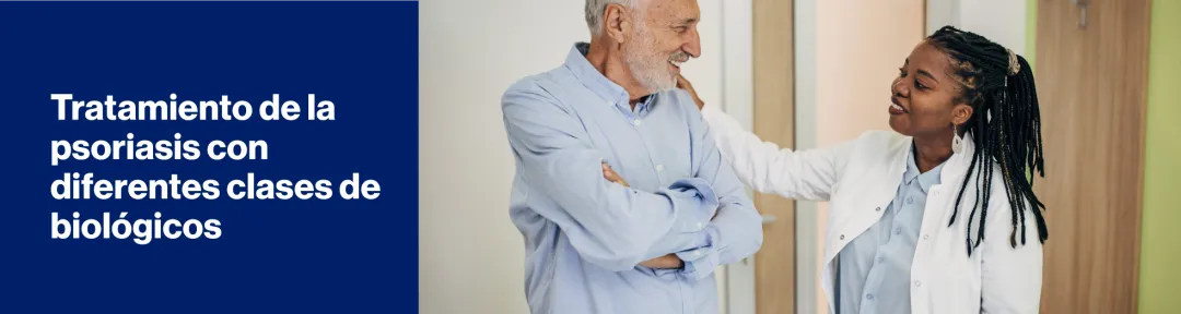 Tratamiento de la psoriasis con diferentes clases de biológicos
