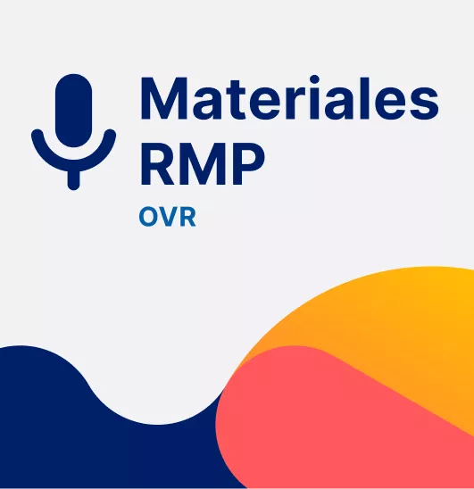 materiales RMP OVR imagen podcast materiales RMP OVR imagen podcast