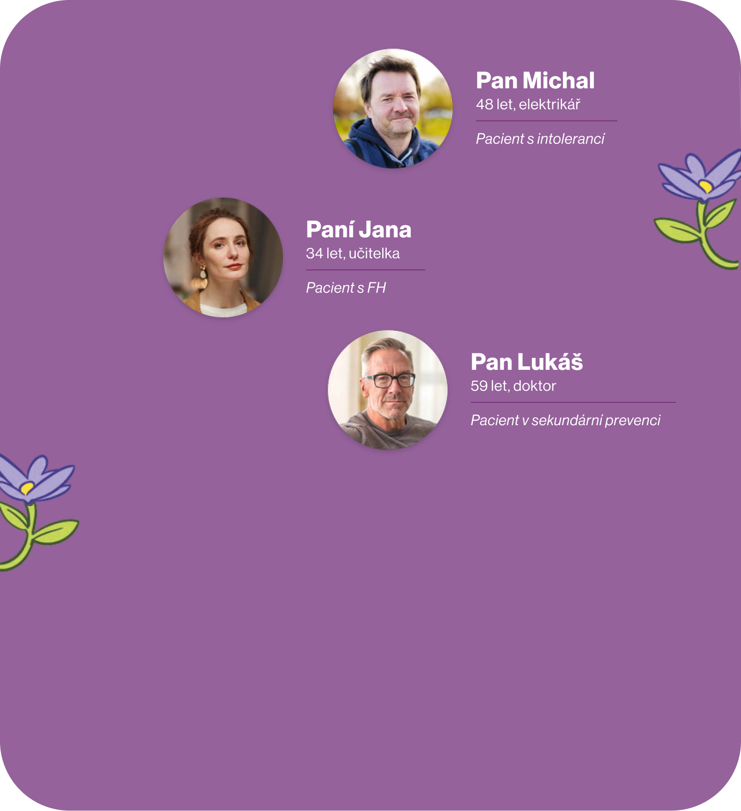 typy pacientů Leqvio typy pacientů Leqvio