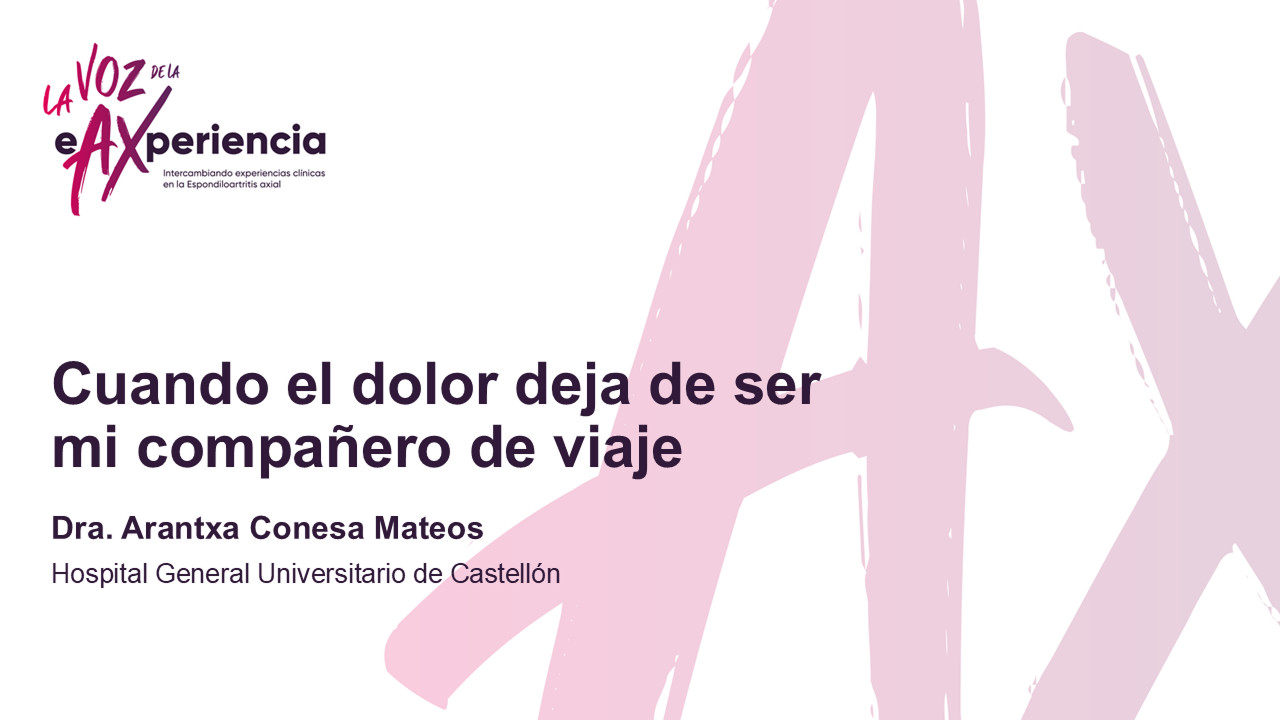 Banner_La voz de la eAXperiencia - Dra. Arantxa Conesa Banner_La voz de la eAXperiencia - Dra. Arantxa Conesa