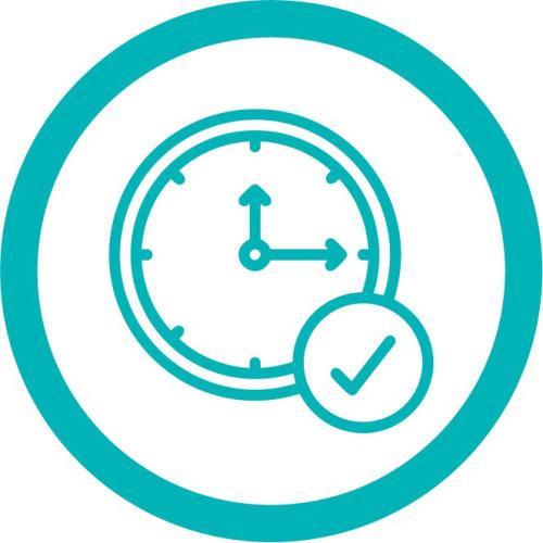 Tiempo de administración razonable   (90,5 %)