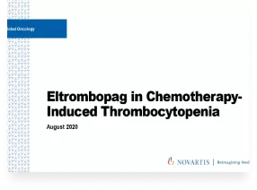 Eltrombopag in Chemotherapy-Induced Thrombocytopenia