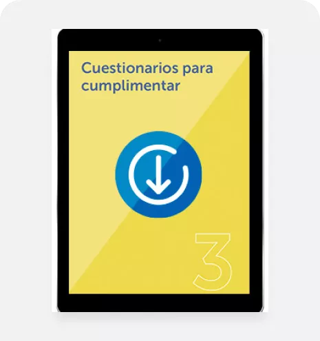 Cuestionarios para cumplimentar
