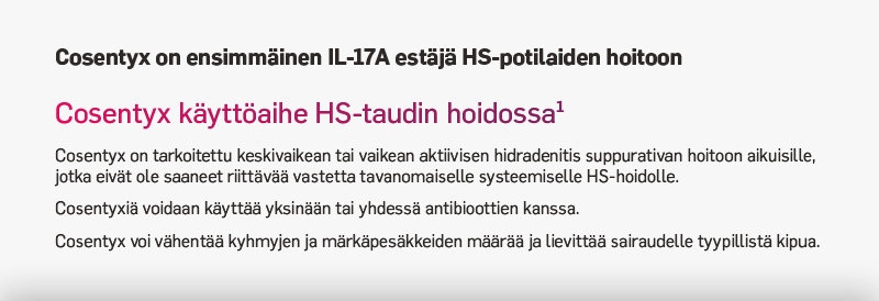 Cosentyx HS - käyttöaihe Cosentyx_HS_kayttoaihe