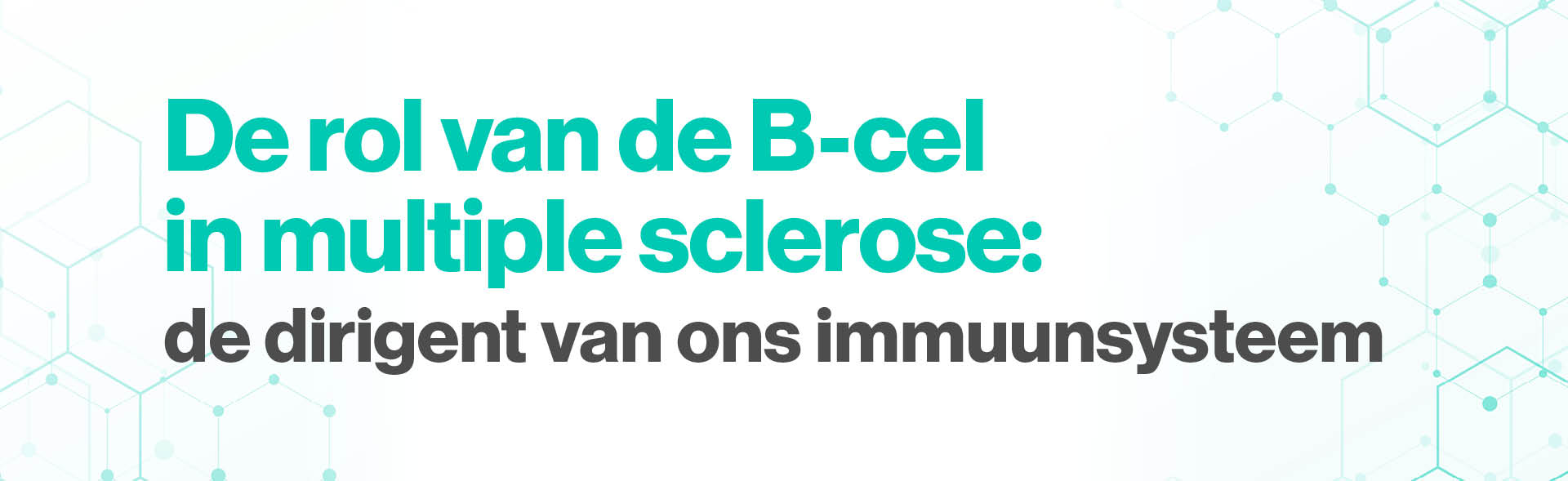 De rol van de B-cel in multiple sclerose De rol van de B-cel in multiple sclerose