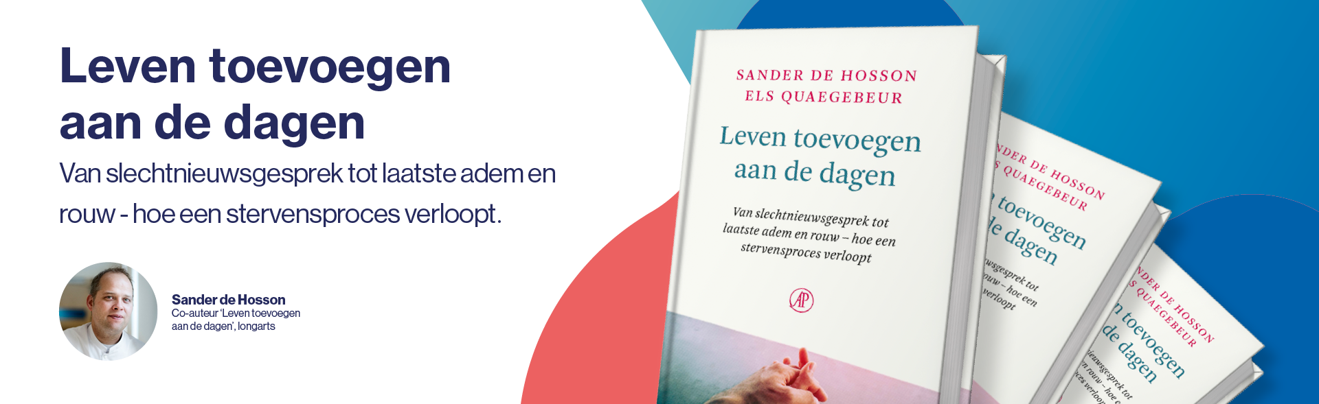 Het boek 'Leven toevoegen aan de dagen