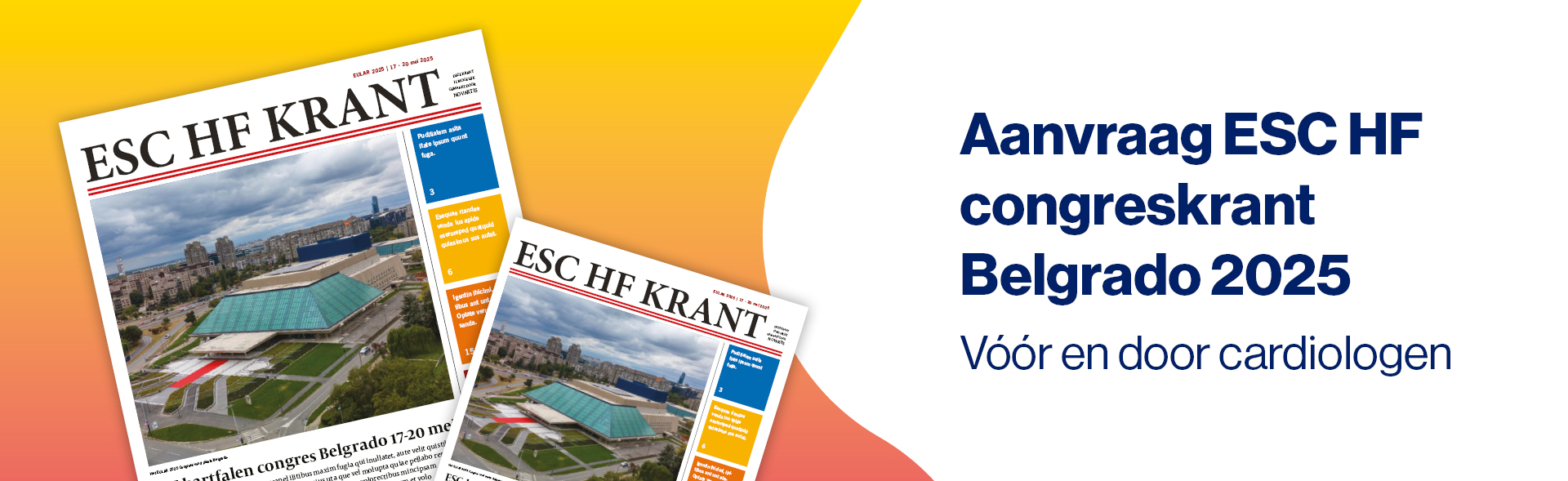 ESC Hartfalen Congreskrant editie 2025 ESC Hartfalen Congreskrant editie 2025