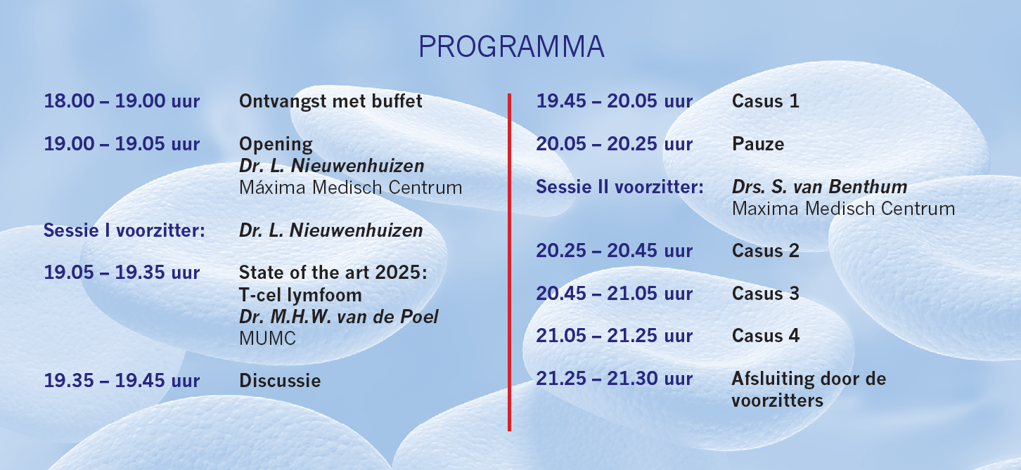 13e Zuid Oost Brabant Symposium Hematologie