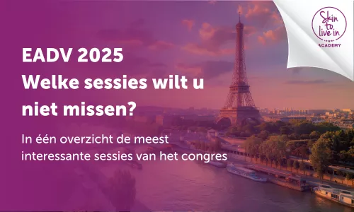 EADV 2025 - Niet te missen sessies