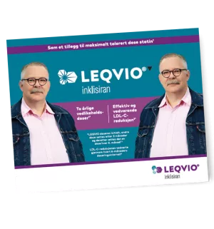 Leqvio brosjyre for helsepersonell