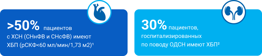 Пациент с сочетанной патологией ХСН и ХБП Пациент с сочетанной патологией ХСН и ХБП