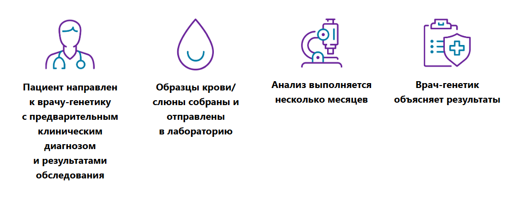 Процесс генетического тестирования Процесс генетического тестирования