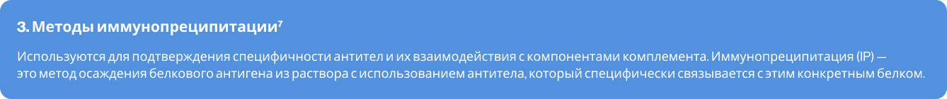 Методы иммунопреципитации Методы иммунопреципитации
