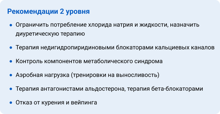 Рекомендации 2 уровня