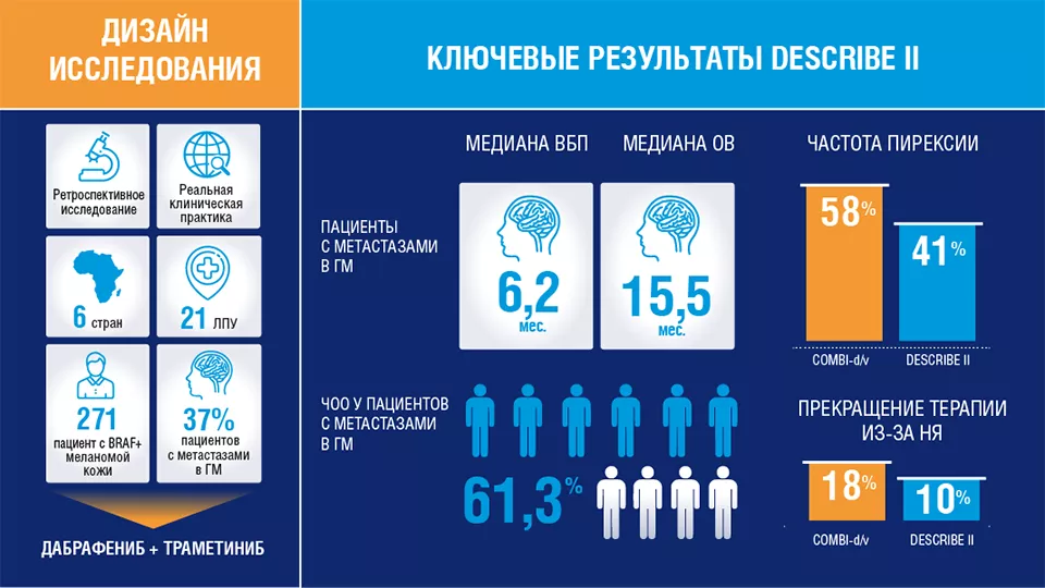 Ключевые результаты DESCRIBE II