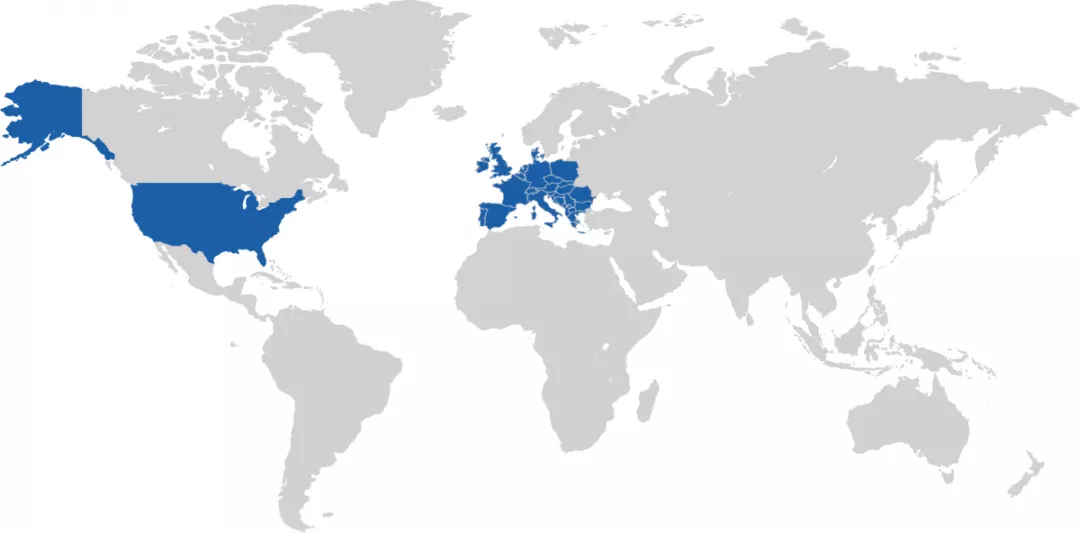 Распространенность подагры среди взрослого населения европейских стран колеблется от 0,9% до 2,5%; в США достигает 3,9%1.