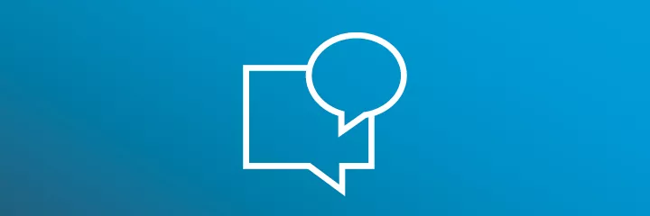 Aimovig icon chat bubbles