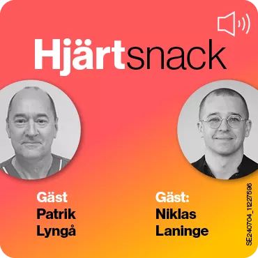 Patrik Lyngå och Niklas Laninge i Hjärtsnack.