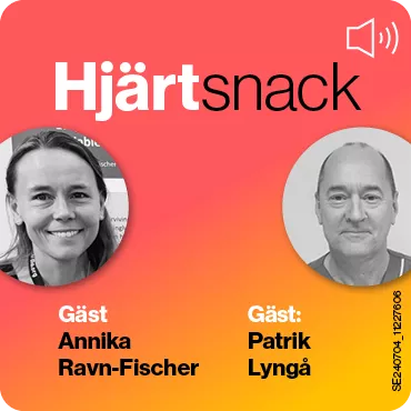 Annika Ravn-Fisher och Patrik Lyngå i i Hjärtsnack.