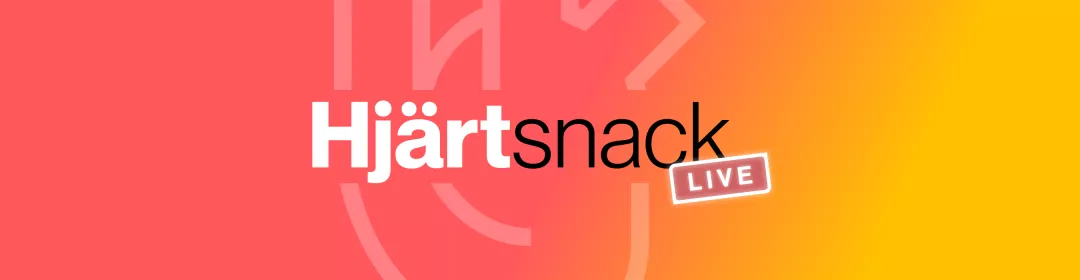 Banner Hjärtsnack live