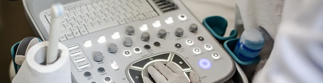 Banner Ultraljudsmaskin