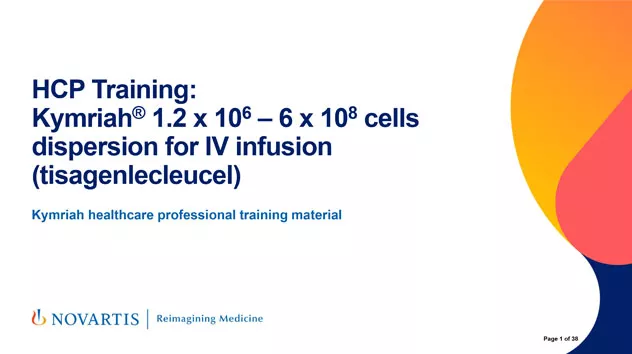 HSA Approved RMP – HCP Training Material