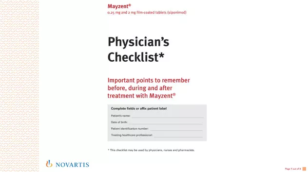 HSA Approved RMP – HCP Checklist