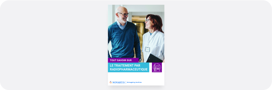 Brochure traitement avec un radiopharmaceutique PSMA