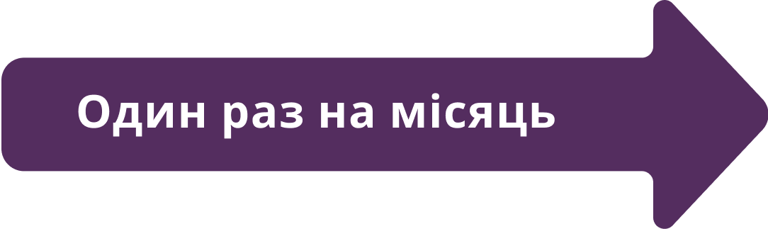 Схема застосування для підтримувальної терапії Схема застосування для підтримувальної терапії