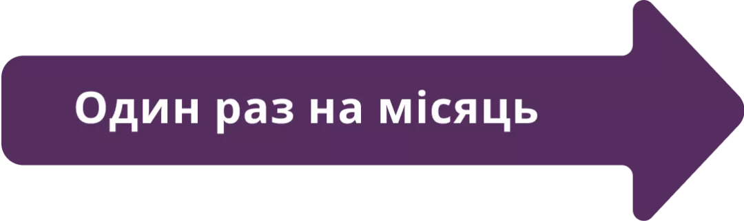 Схема застосування для підтримувальної терапії