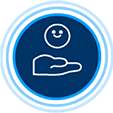 Quality of life icon. Quality of life icon.