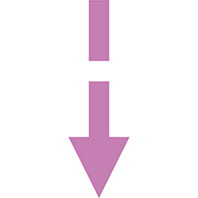 Downward arrow. Downward arrow.