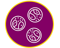 Icon representing eosinophil levels. Icon representing eosinophil levels.