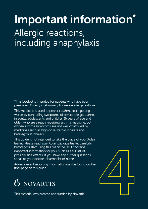 Preview image: Xolair patient self-administration online starter kit: important information PDF. Preview image: Xolair patient self-administration online starter kit: important information PDF.