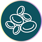 Icon to represent blood clots (thrombosis). Icon to represent blood clots (thrombosis).